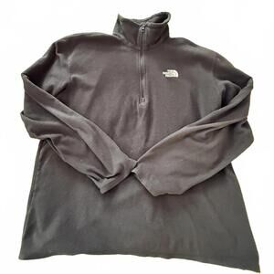 NORTH FACE quarter zip light weight fleece pullover Mens SZ M GorpCore CabinCore